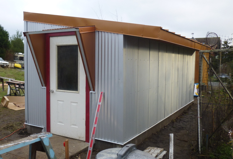 New deluxe storage shed